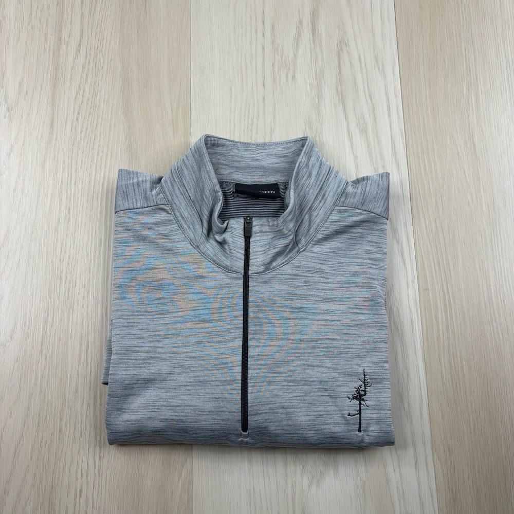 Galvin Green Performance 1/4 Zip Pullover Ghost Tree Bandon Dunes Mens Size XL